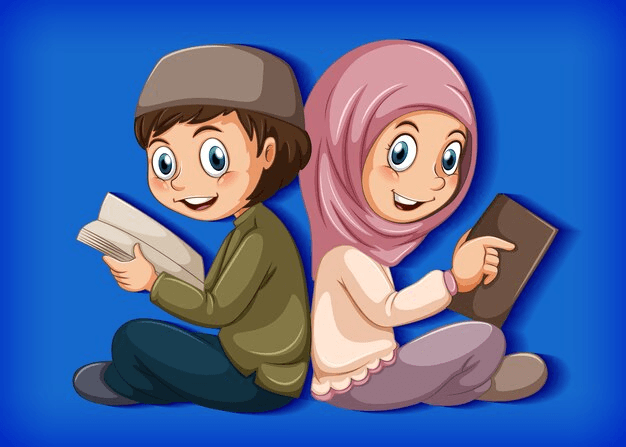 Picture of Muslim worshippers